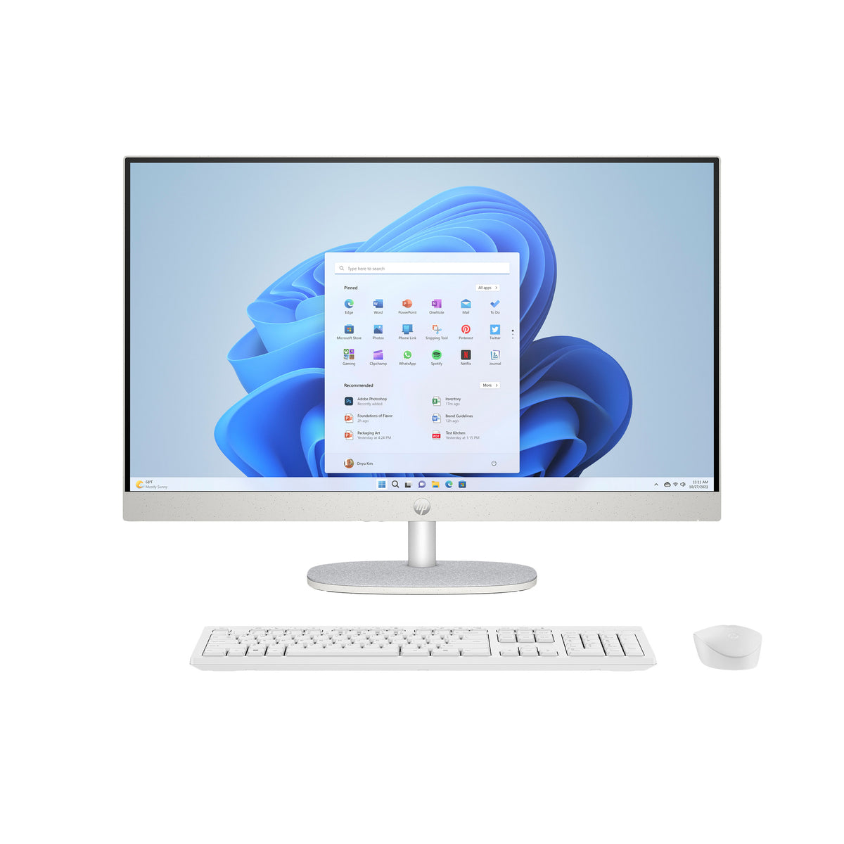 HP 27 inch All-in-One 27-cr0451in PC