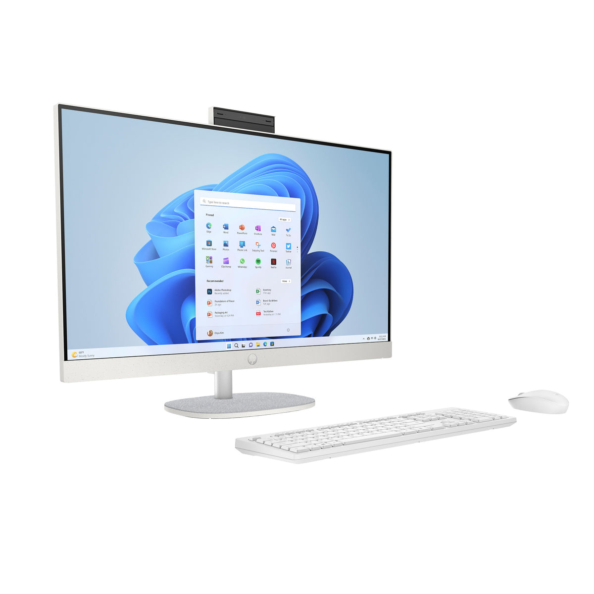 HP 27 inch All-in-One 27-cr0451in PC