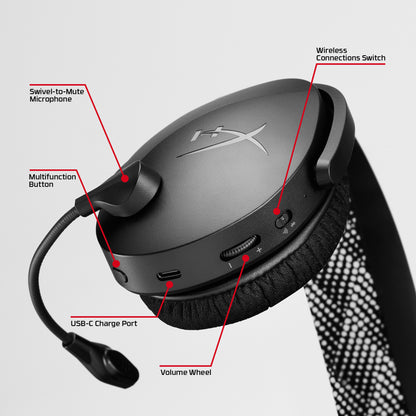 HyperX Cloud Jet - Wireless Gaming Headset (Light Blue)