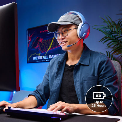 HyperX Cloud Jet - Wireless Gaming Headset (Light Blue)