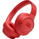 JBL Tune 700BT Over-Ear Wireless Headphones with 27-Hour Playtime, Multi-Point Connection & Quick Charging (Coral)