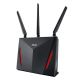 ASUS RT-AC86U AC2900 Dual Band Gigabit Gaming WiFi Router (Black) with MU-MIMO, AiMesh for mesh WiFi System, AiProtection Network Security by Trend Micro and Adaptive QoS