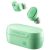 Skullcandy Sesh Evo True Wireless Earbuds with 24 Hours Total Battery+Rapid Charge, IP55 Sweat, Water and Dust Resistant, Solo Bud and Tile Tracking (Pure Mint)